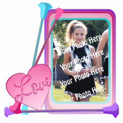 Baton Twirler Photo Frame Photo Cut Out by tshirtmeshirt