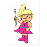 Baton Twirler Postcards