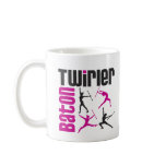 Baton Twirler Square Mugs