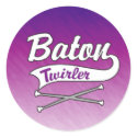 Baton Twirler stickers