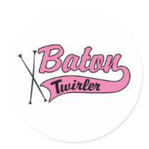 Baton Twirler stickers by DanceTwirlObsessions Baton Twirler stickers