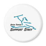 Baton Twirler Support Staff Refrigerator Magnet