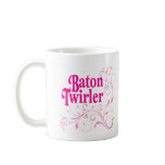 Baton Twirler Swirly mugs
