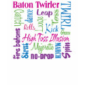 Baton Twirler t-shirts