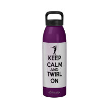 Baton Twirling Water Bottle