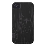 BatOwl on Black Wood for a Black iPhone 4/4S casemate cases