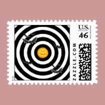 Bats and Bulls Eye stamps