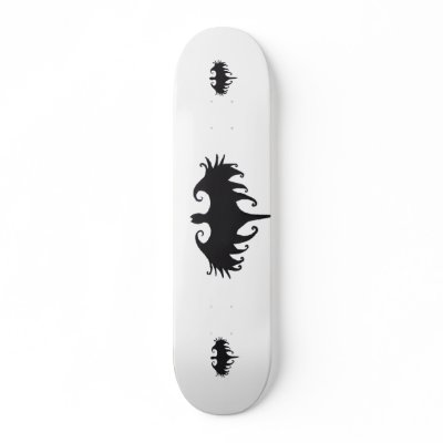 bats, bats, bats skateboard by loudesigns. This a gothic bat design