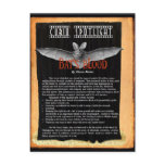 Bat's Blood Postcards
