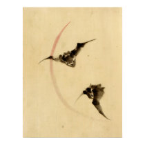 Bats Flying 1840 Posters