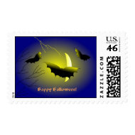 Bats Halloween US Postage stamp