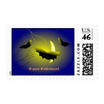 Bats Halloween US Postage