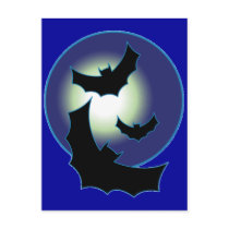 Bats In Flight postcards