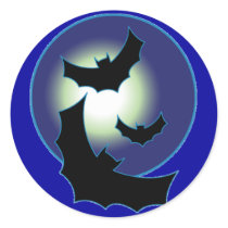 Bats In Flight Sticker