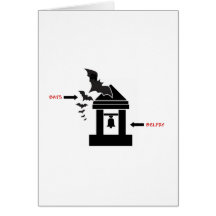 Bats in the Belfry Card