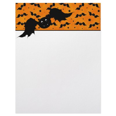 Bats In The Belfry Letterhead by 13BlackCatsDesigns