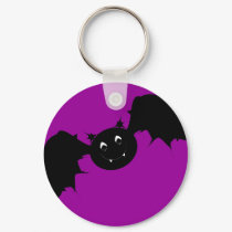 Bats In The Belrfy Keychain