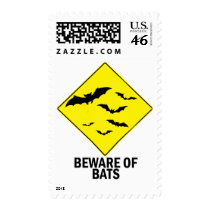 Bats Postage Stamp