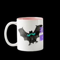 Batstache Mug by Moustache Batstache Mug