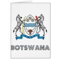 Batswanian Emblem cards by FlagStore Batswanian Emblem cards