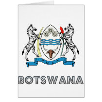 Batswanian Emblem cards by FlagStore Batswanian Emblem cards