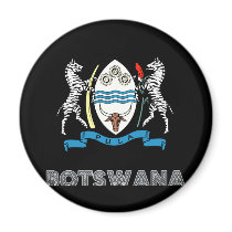 Batswanian Emblem magnets