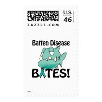 Batten Disease BITES Postage Stamp