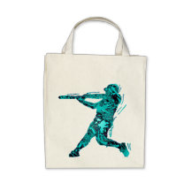 BATTER IN BLUE TOTE BAGS