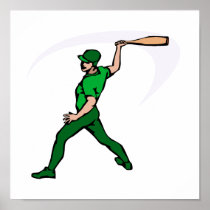 Batter Swing Posters