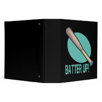 Batter Up 3 Ring Binders