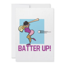 Batter Up Personalized Invitation