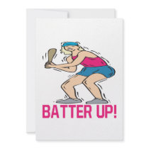 Batter Up Personalized Invitation