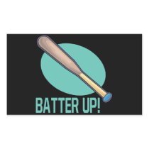 Batter Up Sticker