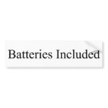batteries, included, batteries included, bumper