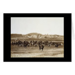 Battery Artillery Depot in Camp Barry, DC 1864 Card