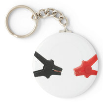 Battery cables keychains