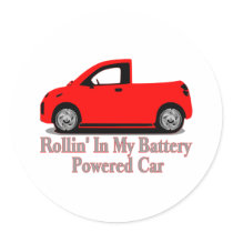 Battery Car stickers by goldnsun Battery Car stickers