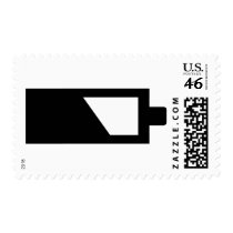 battery icon postage stamps