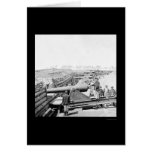 Battery of Parrott Guns at Fort Brady, VA 1864 Card