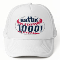 Battin' 1000! Hat by fantasybaseball Battin' 1000! Hat
