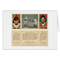 Batting Against Yankees Baseball 1912 cards