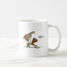 Batting Owl Coffee Mug