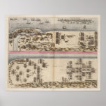 Battle at Nieuwpoort Print