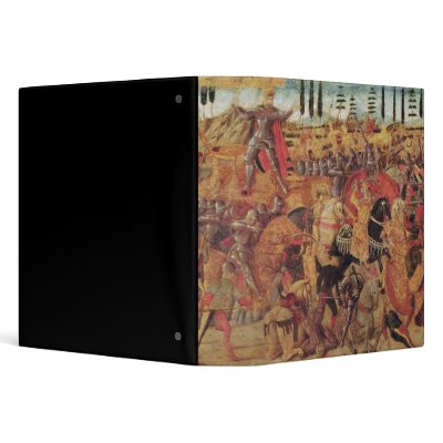 Battle between Darius  and Alexander the Great Binder by bridgemanart
