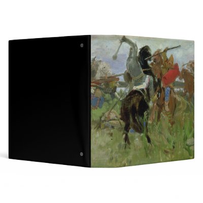 Battle between the Scythians and the Vinyl Binder by bridgemanart