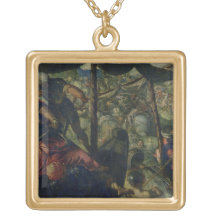 Battle between Turks and Christians, c.1588/89 (oi Personalized Necklace