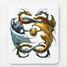 Battle Dragons Mouse Mat