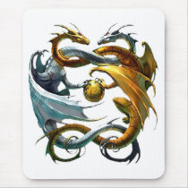 Battle Dragons Mouse Mat