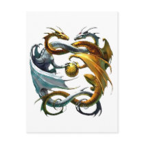 Battle Dragons Postcards