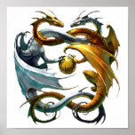 Battle Dragons Poster
